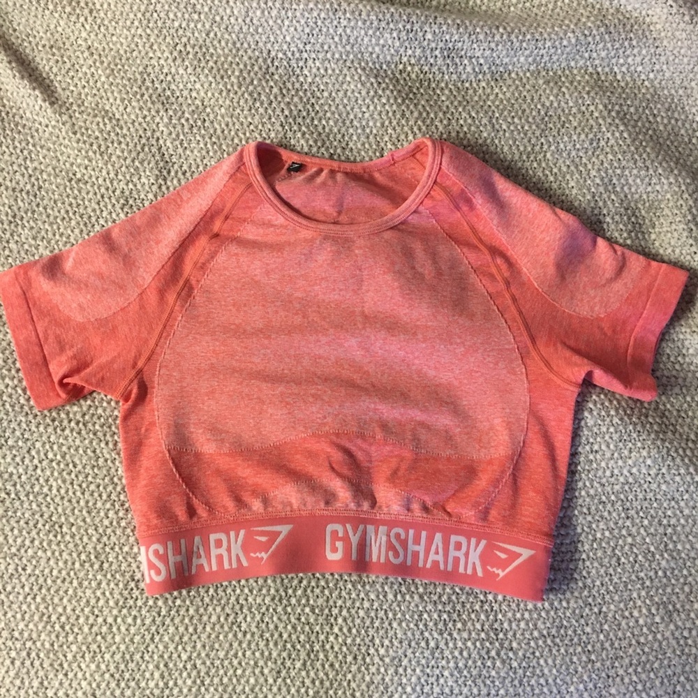 Pink Gymshark Crop Top